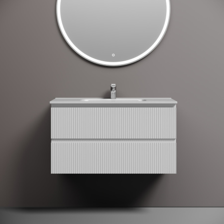 Тумба под раковину Sancos SNOB T SNT90W 90х40 подвесная цвет белый